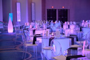 Light up event furniture rental for a nighttime celebration in Palm Harbor, Florida